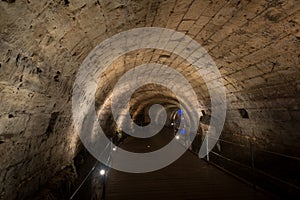 The Templars' Tunnel in Akko photo