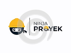 templat logo design elemen , Logo Ninja Proyek photo