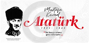 Mustafa Kemal AtatÃÂ¼rk. Portre.