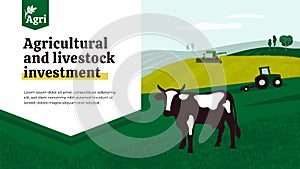 Template of agricultural and livestock investment