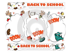 Template back to school - ruction