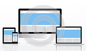 Template Badge Layout Mock-up Visual Blank Concept