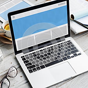 Template Badge Layout Mock-up Visual Blank Concept