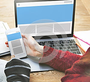 Template Badge Layout Mock-up Visual Blank Concept