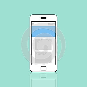 Template Badge Layout Mock-up Visual Blank Concept