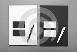 Template business for branding. Corporate identity template desi