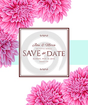 Template card Save the Date