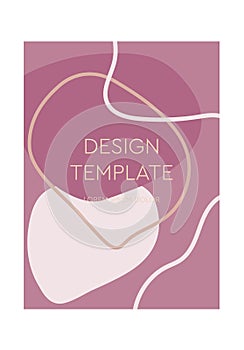 Template covers with trendy geometric patterns, colors and retro memphis elements. Modern design of posters, posters,