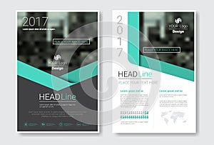 Template Design Brochure, Annual Report, Magazine, Poster, Corporate Presentation, Portfolio, Flyer With Copy Space