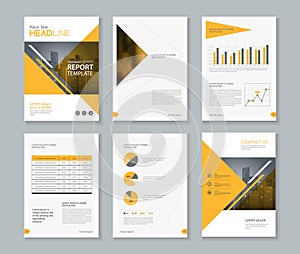 template design for company profile ,annual report , brochure , flyer