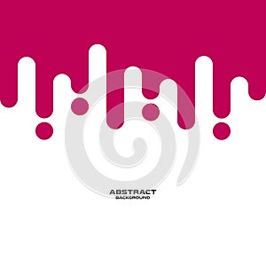 Template Design, Vector and illustration.Abstract rounded lines transition background