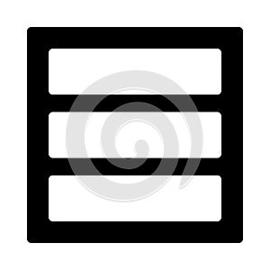 Template glyph flat vector  icon