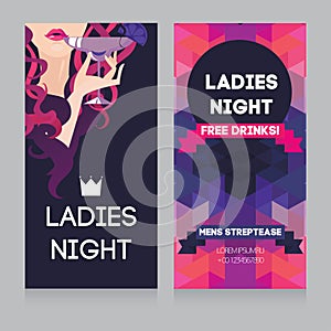 Template for Ladies night party