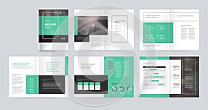 Template layout design with cover page for company profile ,annual report , brochures,proposal , flyers, leaflet, magazine,book co