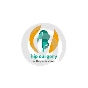 Template logo for hip surgery