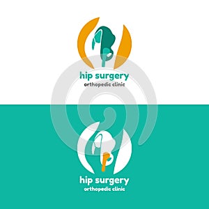 Template logo for hip surgery