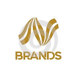 Template logo letter N luxury full filosofis