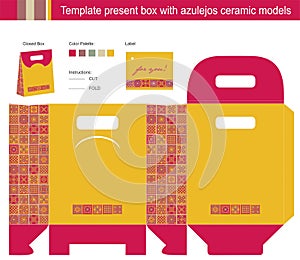 Template present box