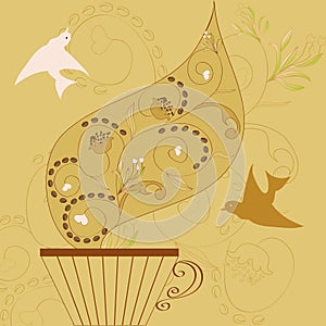 Template for restaurant design