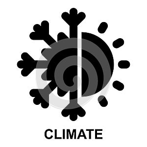climate, clime, weather, season, climate change, meteorology solid or glyph icon