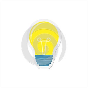 Light Bulb Sticker