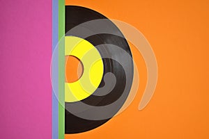 Template of vinyl cover