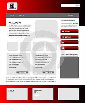 Template for website
