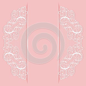 Template wedding invitation or greeting card.