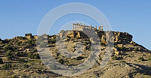 Temple in agrigento