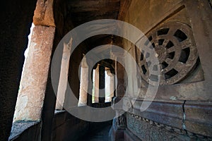 Temple at aihole karnataka india.