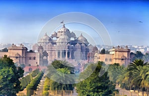 Temple Akshardham, Delhi, India