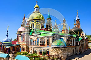 Temple of All Religions Universal Temple in Kazan, Tatarstan, Russia