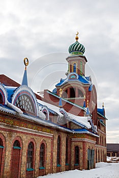 Temple of all religions. The village of Old Arakchino. Kazan, Tatarstan.