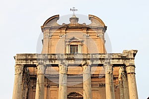Temple of Antonino and Faustina photo