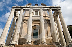 Temple of Antonius and Faustina photo