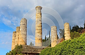 Temple of Apollo in Delph