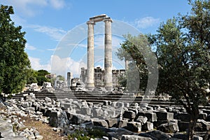 Temple of Apollo in Didim, Turkey