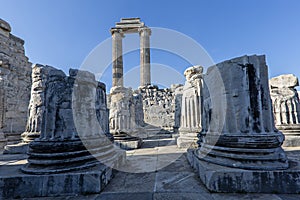 Temple of Apollo in Didyma, in the province of Aydin, Turkey