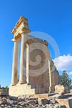 Temple of Apollo Hylates at Kourion, Cyprus photo