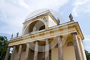 Temple of Apollo in Lednice-Valtice cultural landscape, Moravia, Czech Republic