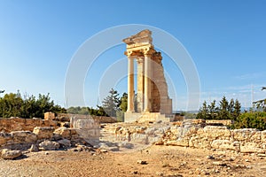 Temple of Apollo. Limassol, Cyprus