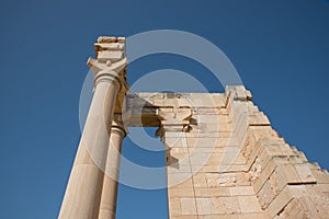 Temple of Apollo near Kourion Cyprus Europe