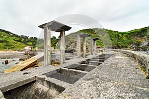 temple of apollo, photo as a background , in principado de asturias, spain europe photo