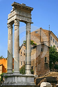 Temple of Apollo, Teatro di Marcello, Rome photo
