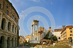 Temple of Apollo, Teatro di Marcello, Rome