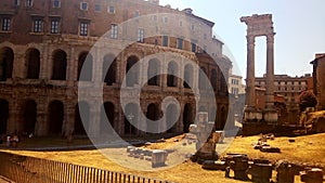 Temple of Appolo Medicus Sosianus and Theatre of Marcellus photo