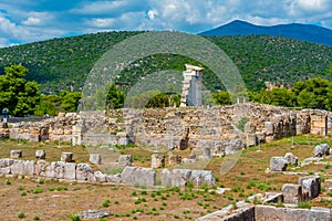 Temple of Asclepius at Epidaurus in Greece
