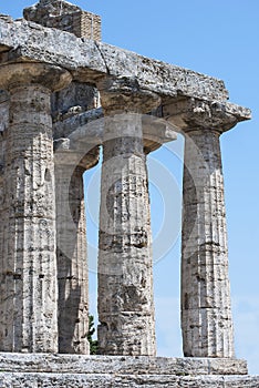 The temple of Athena, Italy