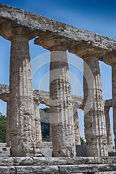 The temple of Athena, Italy