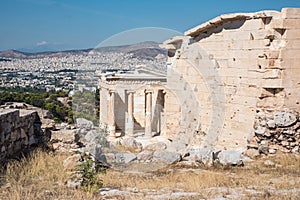 Temple of Athena Nike on the Acropolis in Athens